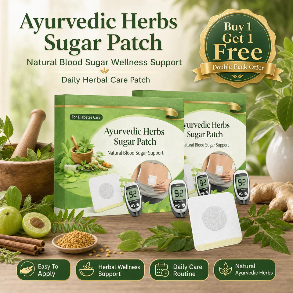 Ayurvedic Herbal Sugar Patch | BUY 10 GET 10 FREE