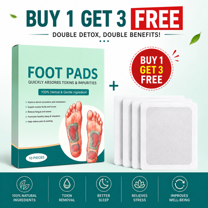 Herbal Foot Comfort Patches | Buy 1 Get 3 FREE