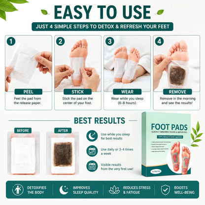 Herbal Foot Comfort Patches | Buy 1 Get 3 FREE