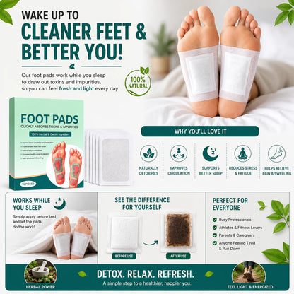Herbal Foot Comfort Patches | Buy 1 Get 3 FREE