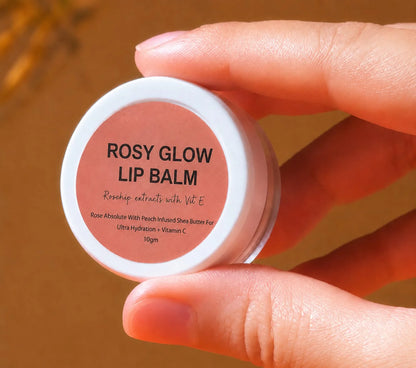 Rosy Glow Lip Balm | Dark Lips to Rosy Lips
