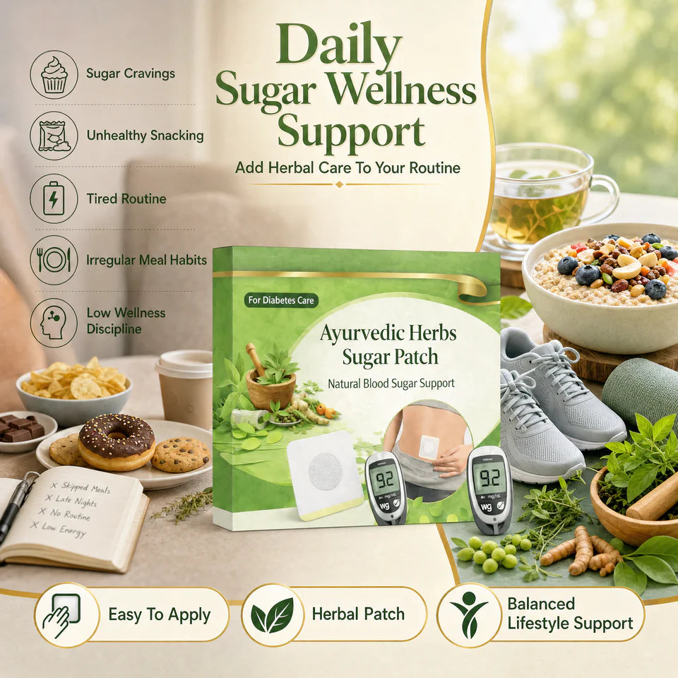 Ayurvedic Herbal Sugar Patch |  BUY 10 GET 10 FREE